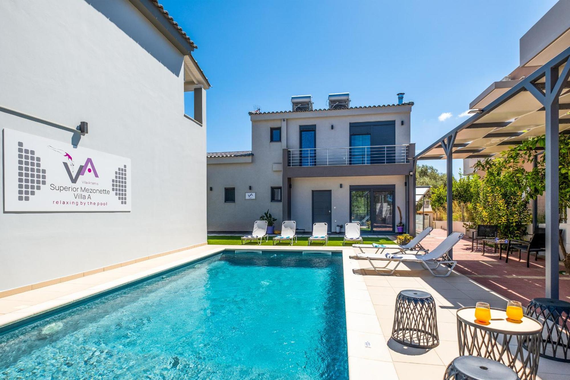 Villa Artemis A&B Chania  Exteriör bild