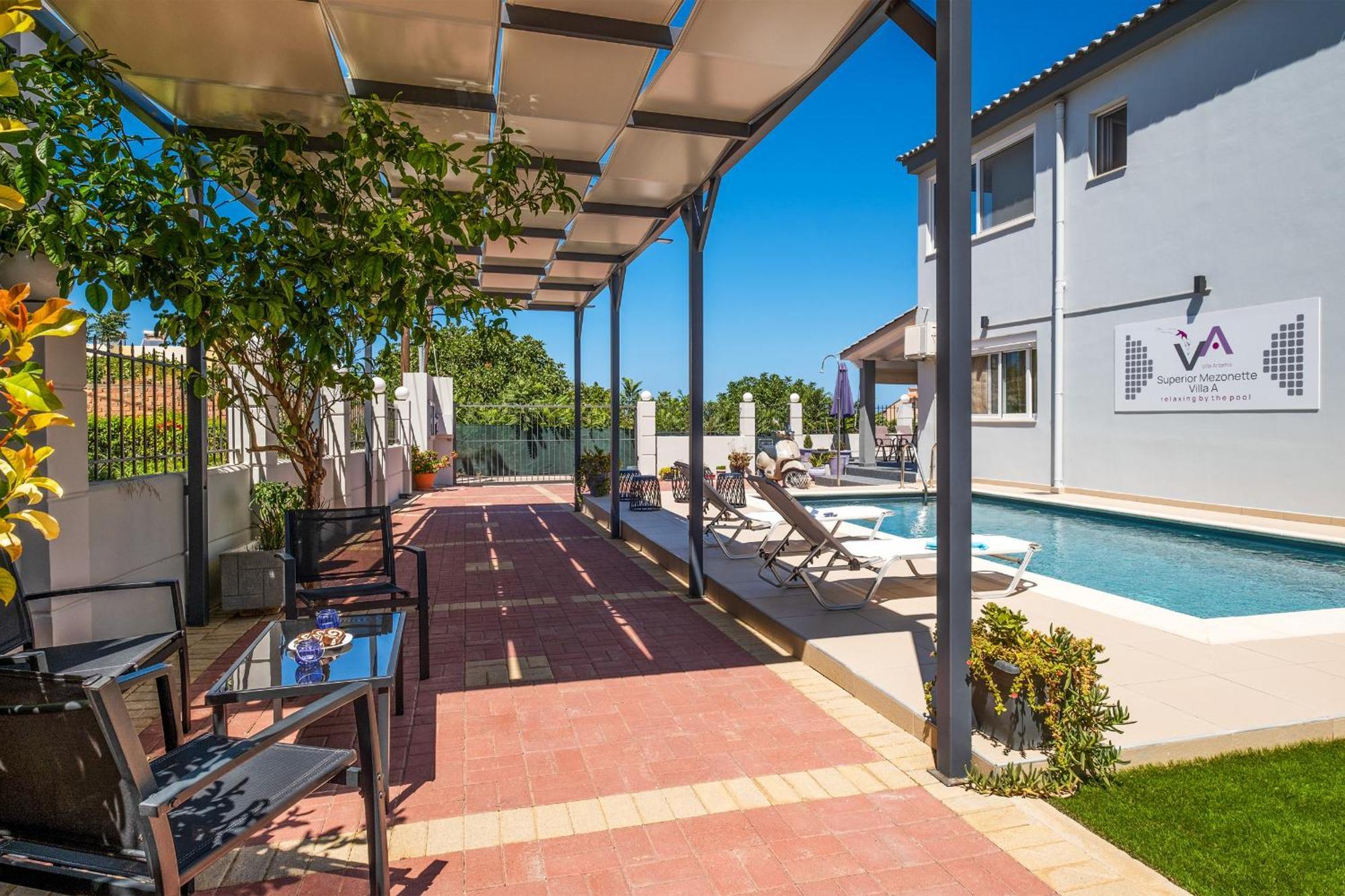 Villa Artemis A&B Chania  Exteriör bild